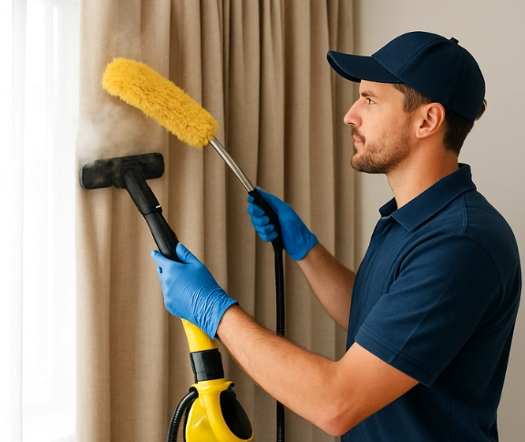 Trusted blind cleaning technician Matty Curtain Cleaning ballarat-vic QLD